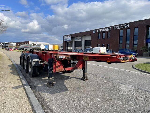 Kontejnerski transport Van Hool Tankcontainerchassis 20 FT / Disc / ADR
