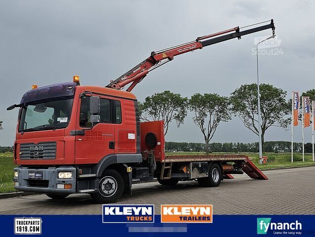 Biltransport skåpbil M.A.N. 12.240 TGL HYDR. RAMP. ATLAS 65