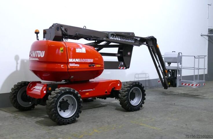 Piattaforma di lavoro mobile Manitou 160 ATJ E3 4x4x4 - 16.2m / seitlich 8.9m