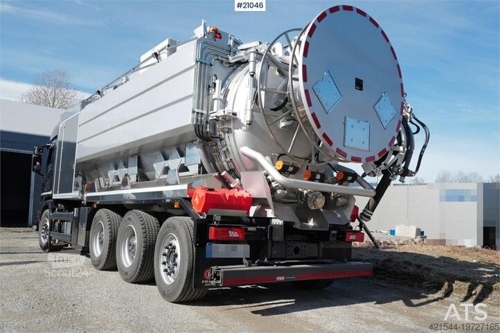 Sugekøretøj Scania G500 8x4 ADR Vacuum & Jetting Combination Truck