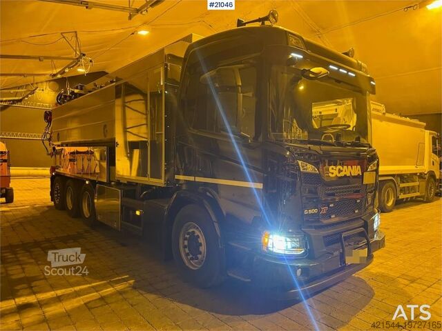 Sugekøretøj Scania G500 8x4 ADR Vacuum & Jetting Combination Truck