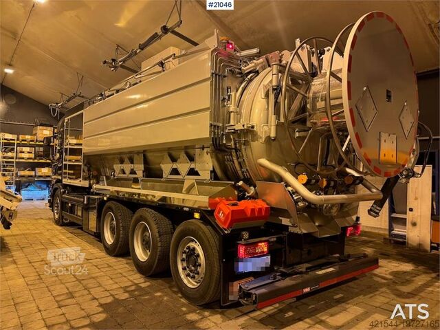 Sugekøretøj Scania G500 8x4 ADR Vacuum & Jetting Combination Truck
