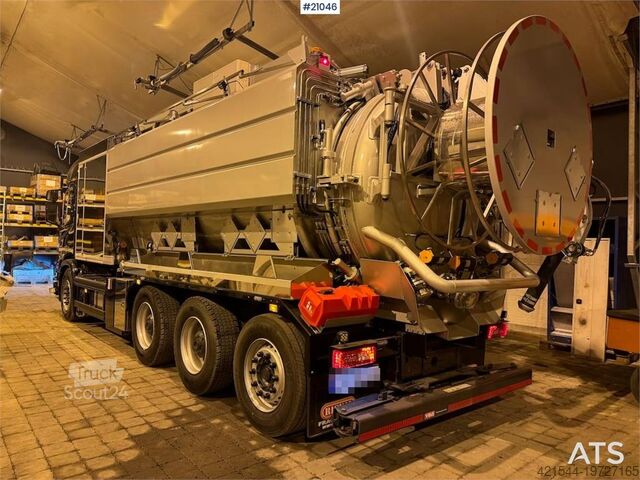 Sugekøretøj Scania G500 8x4 ADR Vacuum & Jetting Combination Truck