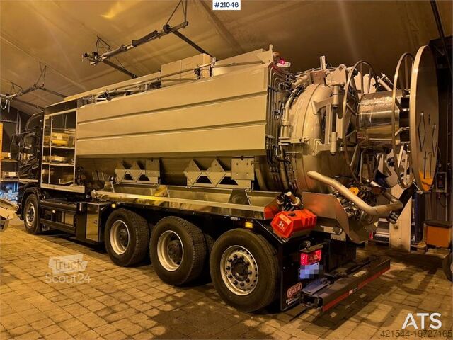 Sugekøretøj Scania G500 8x4 ADR Vacuum & Jetting Combination Truck