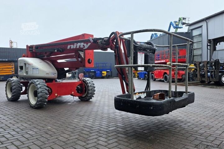 Przegubowa teleskopowa platforma robocza Niftylift HR17 HYBRIDE 4WD Hybrid, 4x4 Drive, 17.2m Working