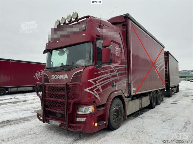 Chassis med førerhus Scania 580 Next Gen 6x2 chassis. Delivered with new EU ap