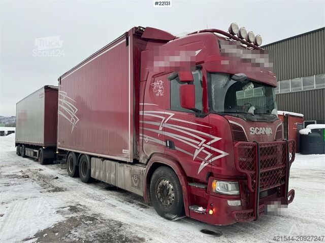 Chassis med førerhus Scania 580 Next Gen 6x2 chassis. Delivered with new EU ap