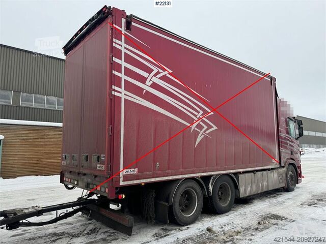 Chassis med førerhus Scania 580 Next Gen 6x2 chassis. Delivered with new EU ap