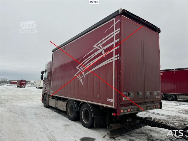 Chassis med førerhus Scania 580 Next Gen 6x2 chassis. Delivered with new EU ap