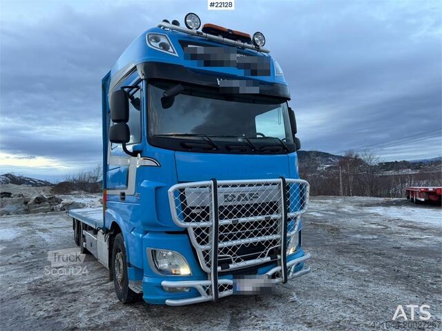 Платформенный трейлер DAF XF 510 6x2