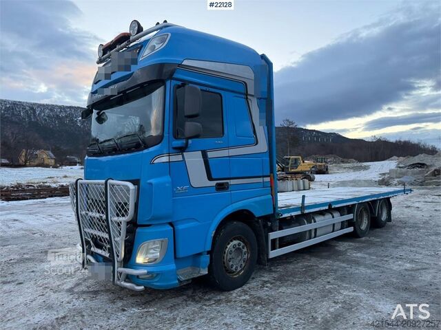 Платформенный трейлер DAF XF 510 6x2