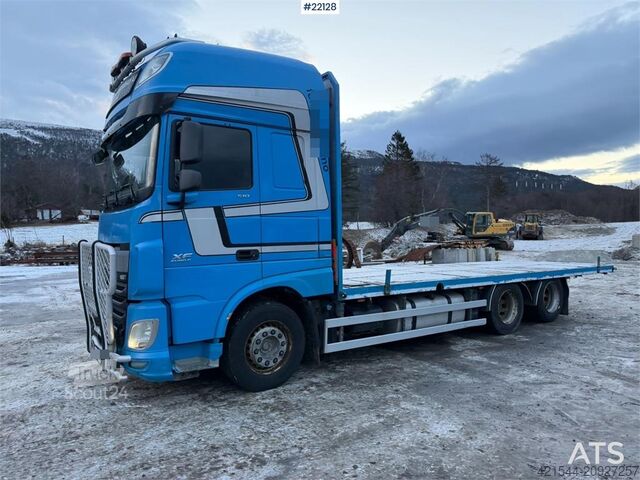 Платформенный трейлер DAF XF 510 6x2