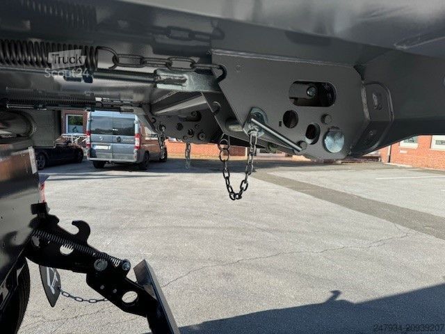 Напівпричіп-самоскид LANGENDORF SKS HS 24 SAF Trommel Stahl 4/5mm Allrad Miete