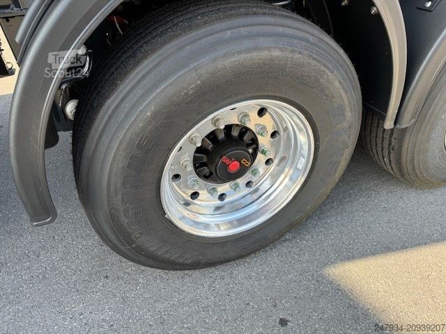 Напівпричіп-самоскид LANGENDORF SKS HS 24 SAF Trommel Stahl 4/5mm Allrad Miete