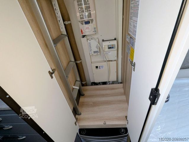 Husvagn HOBBY De Luxe 515 UHL AUFLASTUNG 2000KG, AUTARKPAKET