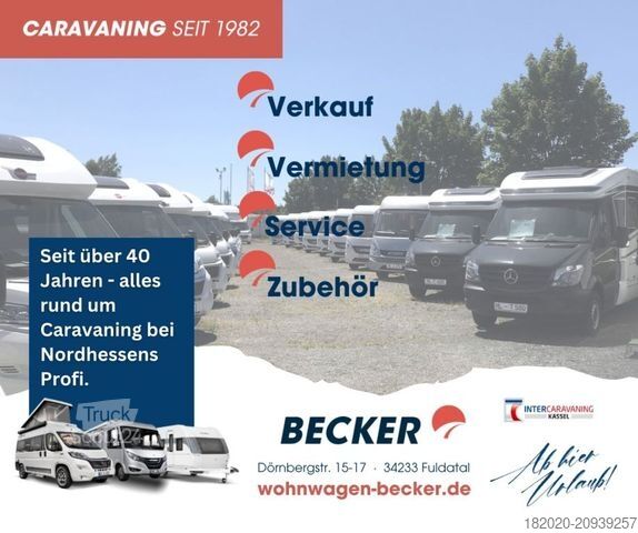 Husvagn HOBBY De Luxe 515 UHL AUFLASTUNG 2000KG, AUTARKPAKET
