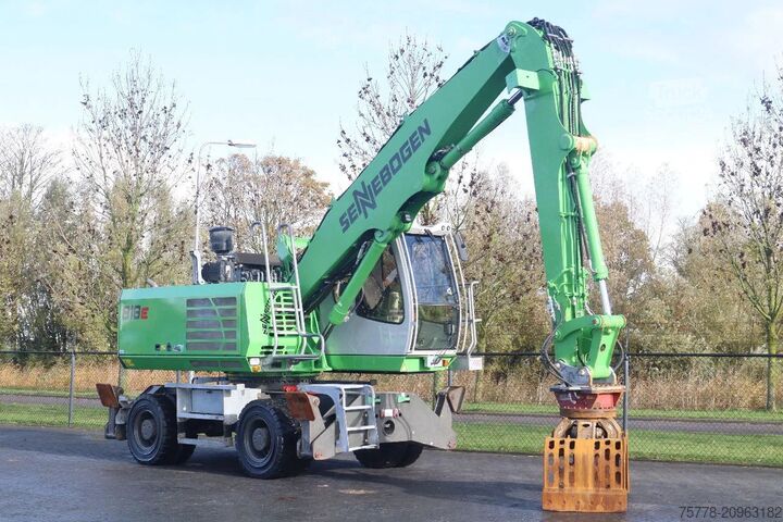 Kolesni bager Sennebogen 818 E K9 ULM | SORTING GRAB | GOOD TIRES