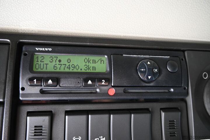 Platós teherautó ponyvával Volvo FM460  6x4 X-Track HD Allrad E6 LBW AHK Lenkachse