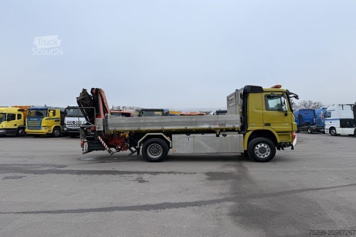 Grue montée sur camion Mercedes-Benz Actros 1855A 4x4 PK23002 / Swiss-Vehicle
