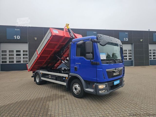 Roll-off tipper truck MAN TGL 12.190 BL