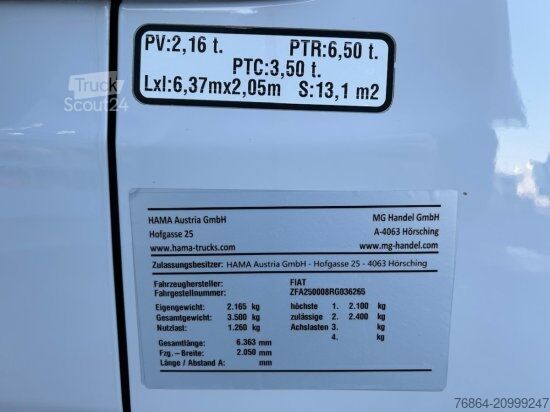 Bestelwagen FIAT DUCATO  MAXI L4H2, 180PS, KLIMA, RüCKFAHRKAMERA, SCHALTER