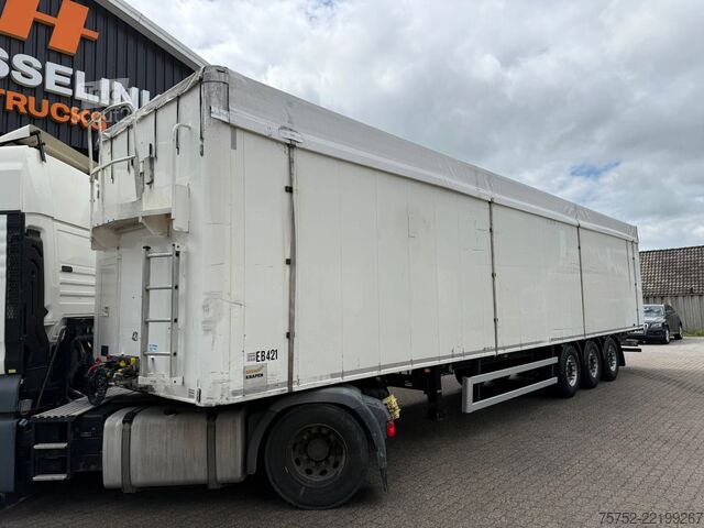 Bevægeligt gulv Knapen Trailers K200 90m3 10MM Cargo Floor SAF Schijfremmen