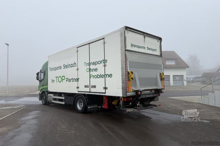 Camion caisson Iveco 190S42 Stralis 4x2 Koffer/HB / Swiss-Vehicle