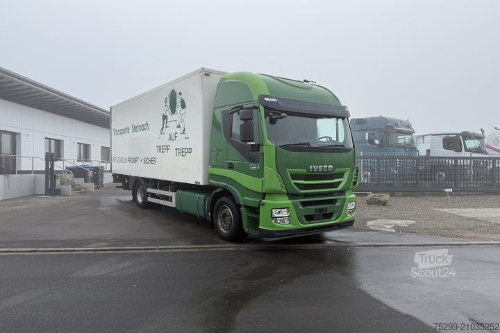 Camion caisson Iveco 190S42 Stralis 4x2 Koffer/HB / Swiss-Vehicle