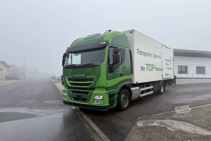 Camion caisson Iveco 190S42 Stralis 4x2 Koffer/HB / Swiss-Vehicle