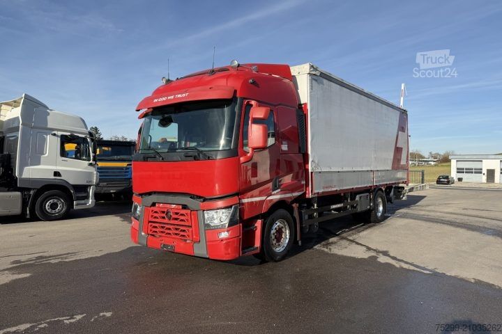 Бортовой грузовик с тентом Renault T 460 4x2 Pritsche-Plane / Swiss-Vehicle