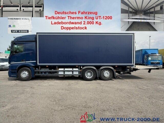 Ledusskapja kravas automašīna Mercedes-Benz Actros 2645 Tiefkühler Thermo King UT-1200 + LBW