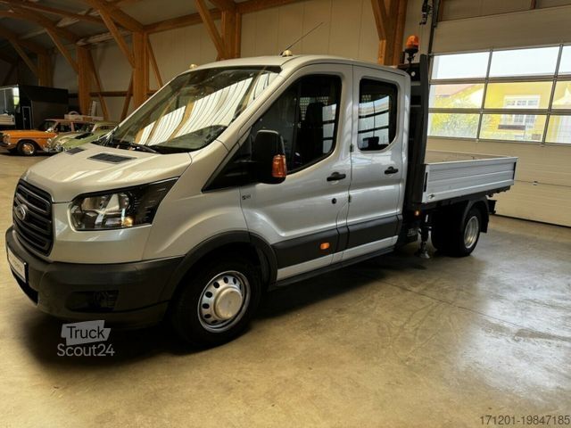 Pick-up dodávka FORD Transit FT 350L Doka TdCI hydr. Fassi Kran