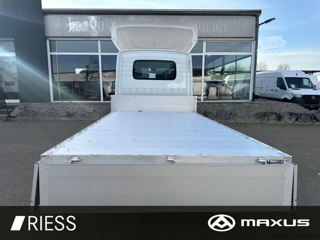 Transporter mit Pritsche & Plane MAXUS eDELIVER 9 PRITSCHE - CHASSIS CAB L3/SHZ/LED/LEI