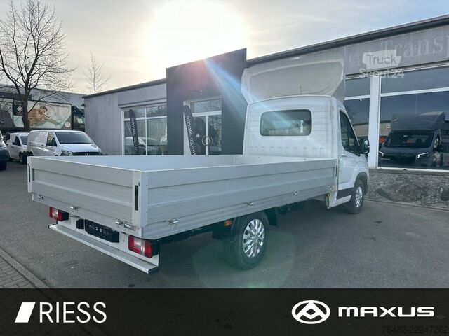 Transporter mit Pritsche & Plane MAXUS eDELIVER 9 PRITSCHE - CHASSIS CAB L3/SHZ/LED/LEI