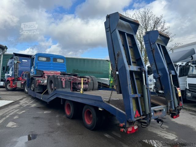 Autotransporter Auflieger LANGENDORF Tieflader/LKW-Transport/Baumaschinen/pe/