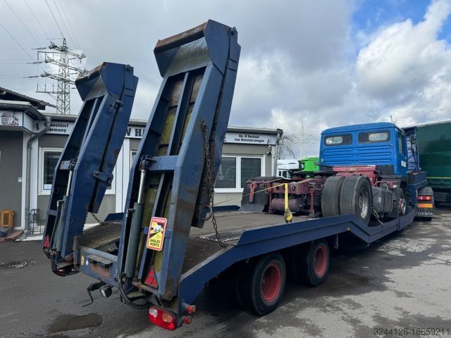 Autotransporter Auflieger LANGENDORF Tieflader/LKW-Transport/Baumaschinen/pe/