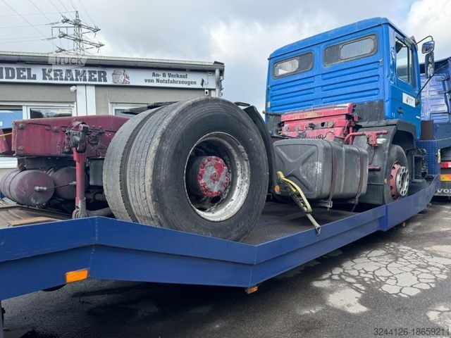Autotransporter Auflieger LANGENDORF Tieflader/LKW-Transport/Baumaschinen/pe/