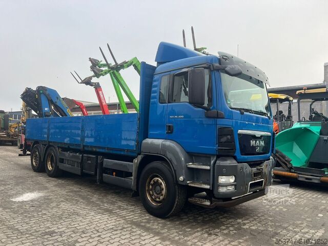 Platte bak MAN TGS 26.400