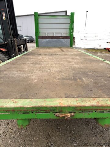 Wissellaadbak oplegger Krone BDF 7,45m TOP Zustand Zurringe