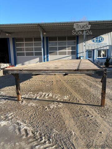 Wissellaadbak platform Wecon verzinkte Plattform 28 Zurringe