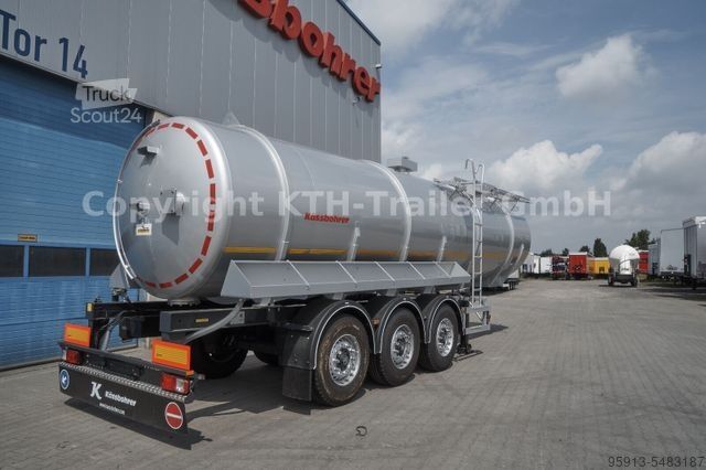 Camion-citerne semi-remorque KÄSSBOHRER Gülle Tankwagen Edelstahl STN LC MIETE MÖGLICH