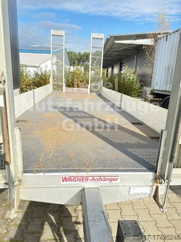 Rimorchio a pianale ribassato WAGNER WTT10T *Überfahrbar*