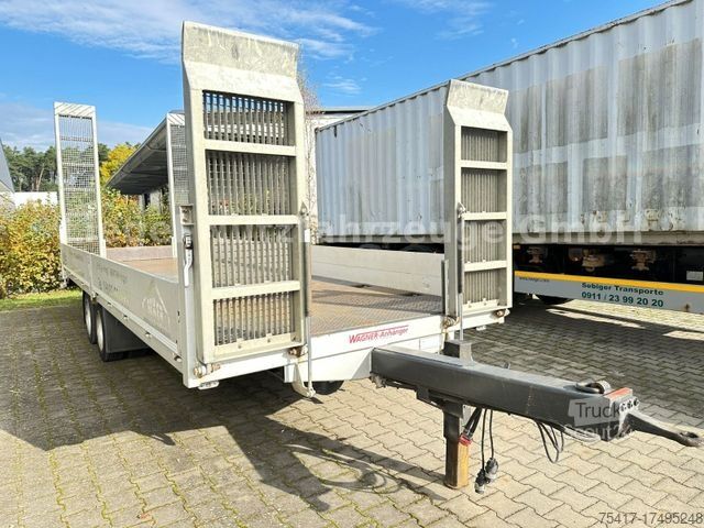 Rimorchio a pianale ribassato WAGNER WTT10T *Überfahrbar*