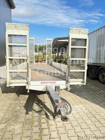 Rimorchio a pianale ribassato WAGNER WTT10T *Überfahrbar*
