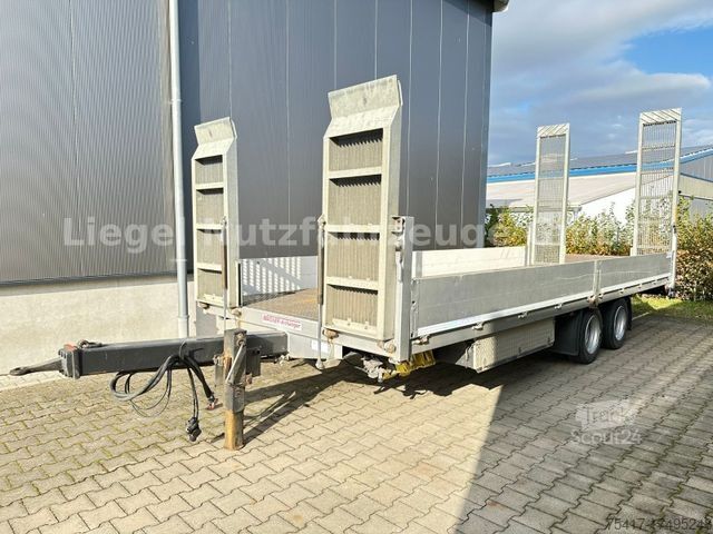 Rimorchio a pianale ribassato WAGNER WTT10T *Überfahrbar*