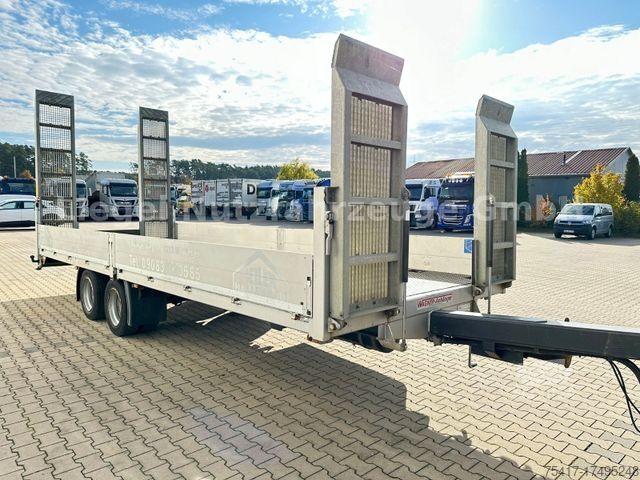 Rimorchio a pianale ribassato WAGNER WTT10T *Überfahrbar*