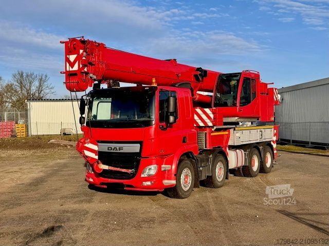 Lastbilmonteret kran DAF FAD CF440 Tadano HK40