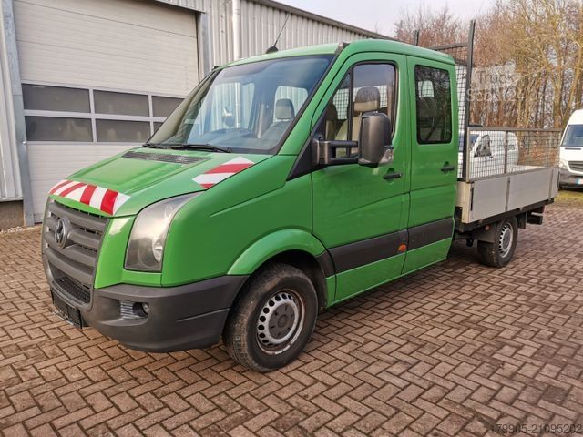 Pick-up varevogn VOLKSWAGEN Crafter LT 35 Pritsche Doka Tieflader