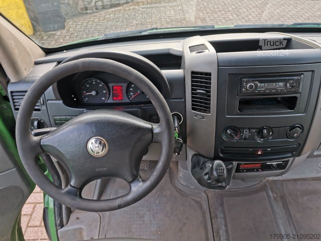 Pick-up varevogn VOLKSWAGEN Crafter LT 35 Pritsche Doka Tieflader