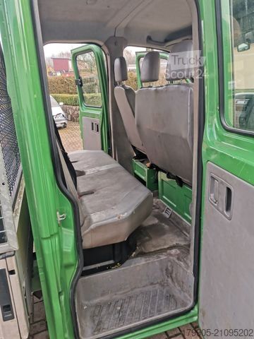 Pick-up varevogn VOLKSWAGEN Crafter LT 35 Pritsche Doka Tieflader